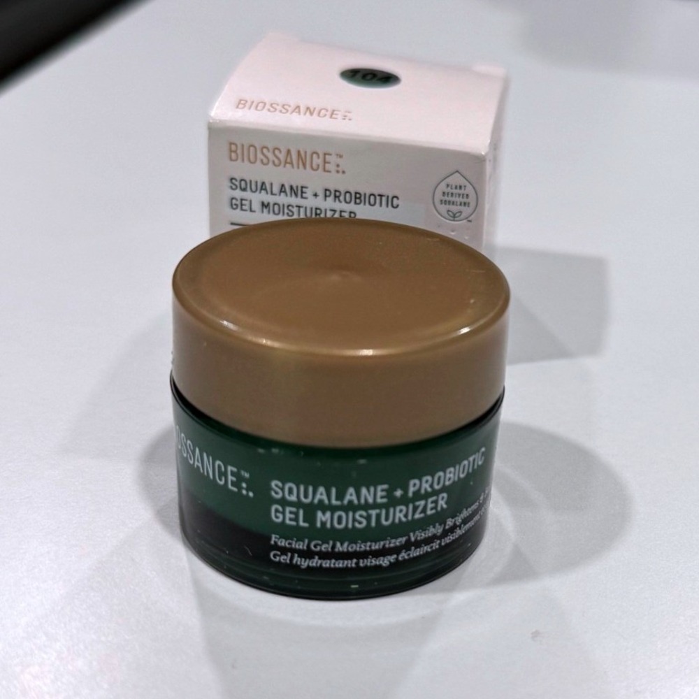 Biossance Squalane + Probiotic Gel Moisturizer 15ml 0.5 fl oz Travel Size New